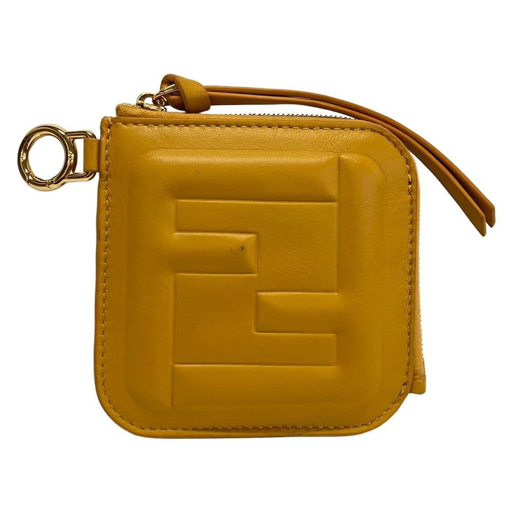 Fendi FF Cube Wallet Small Coin Case 8M0495